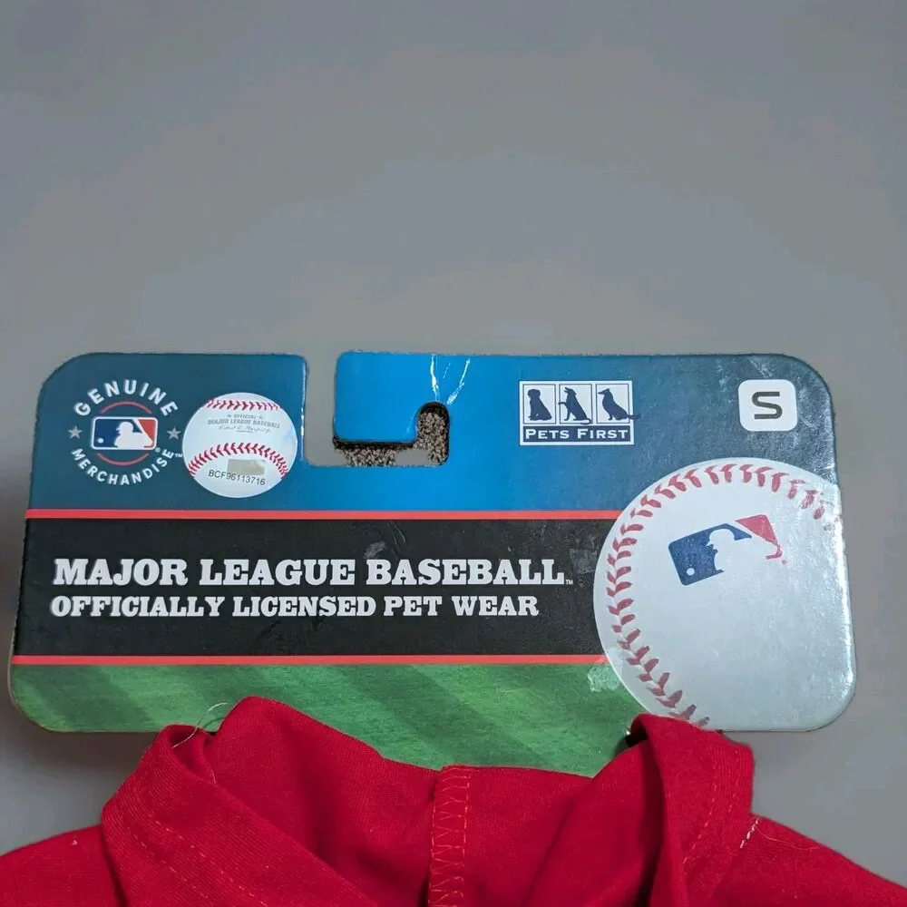 NWT St Louis Cardinals Dog Hoodie Shirt Size Small MLB Pets First Licensed New